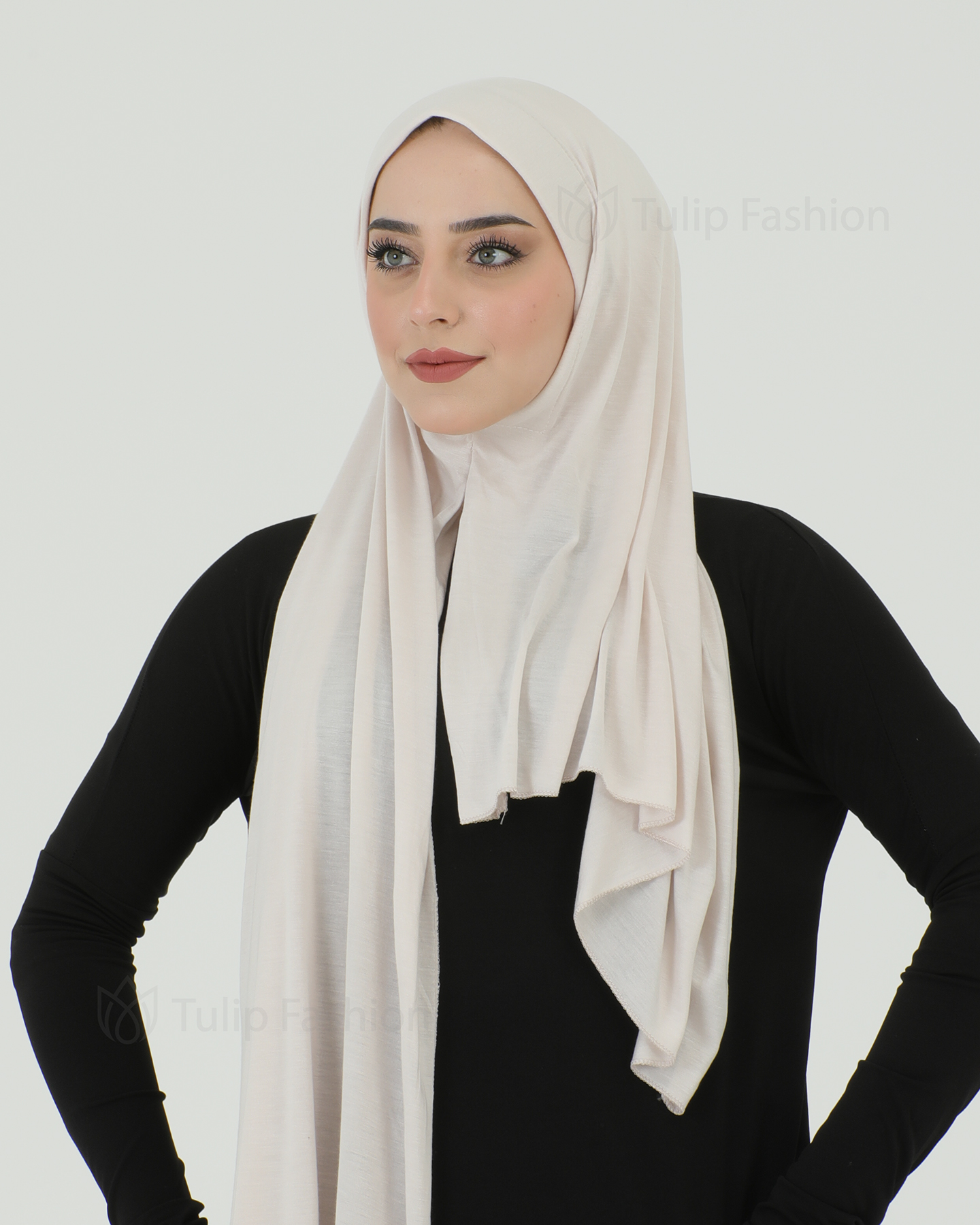 Hijab - Instant Jersey - Nude Pink - 5