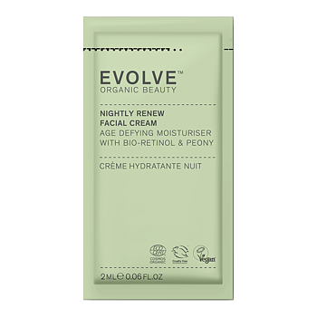 Vareprøve: EVOLVE Nightly Renew Facial Cream 2ml