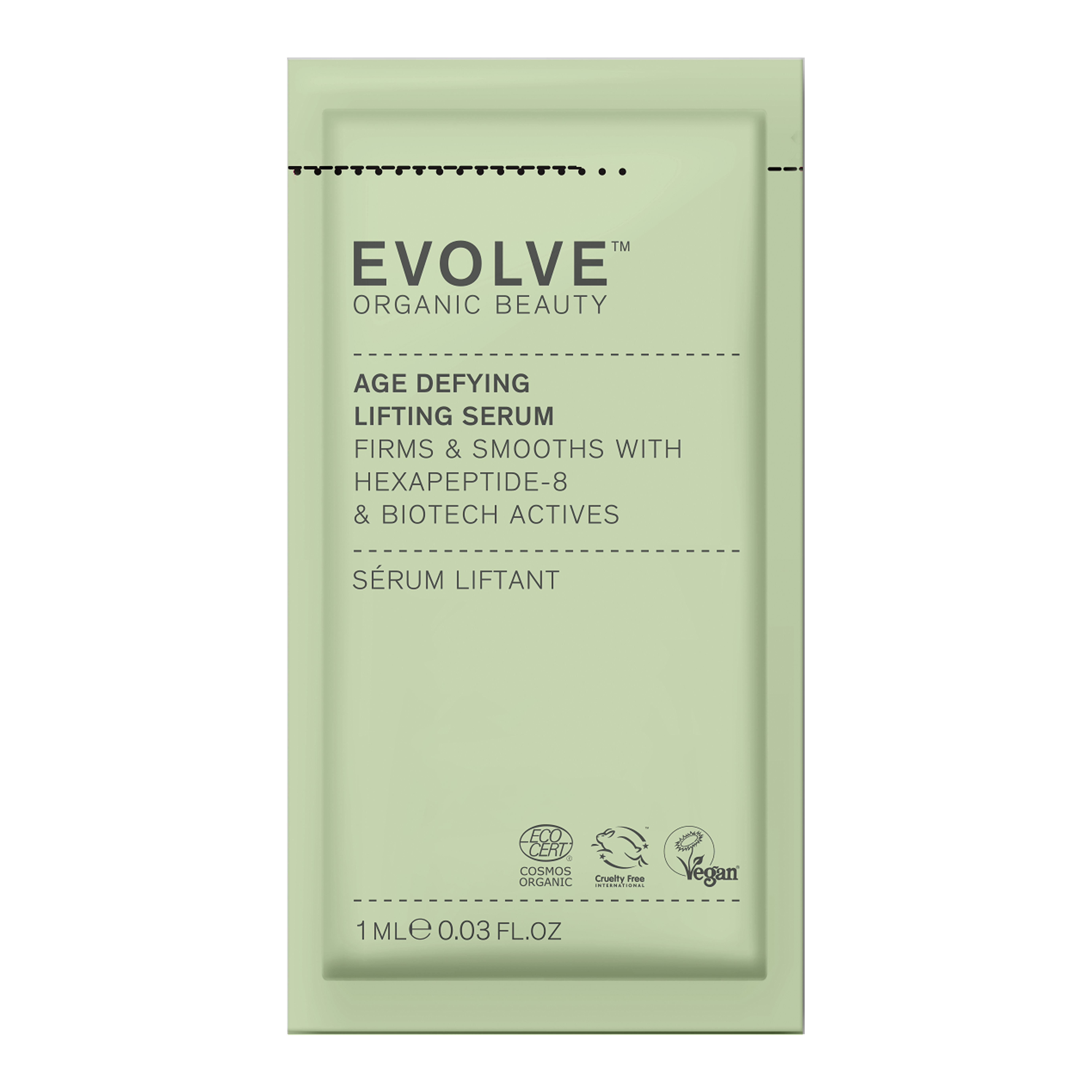 Vareprøve: EVOLVE Age Defying Lifting Serum 1ml 