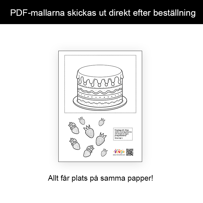 midsommar mallar att skriva ut