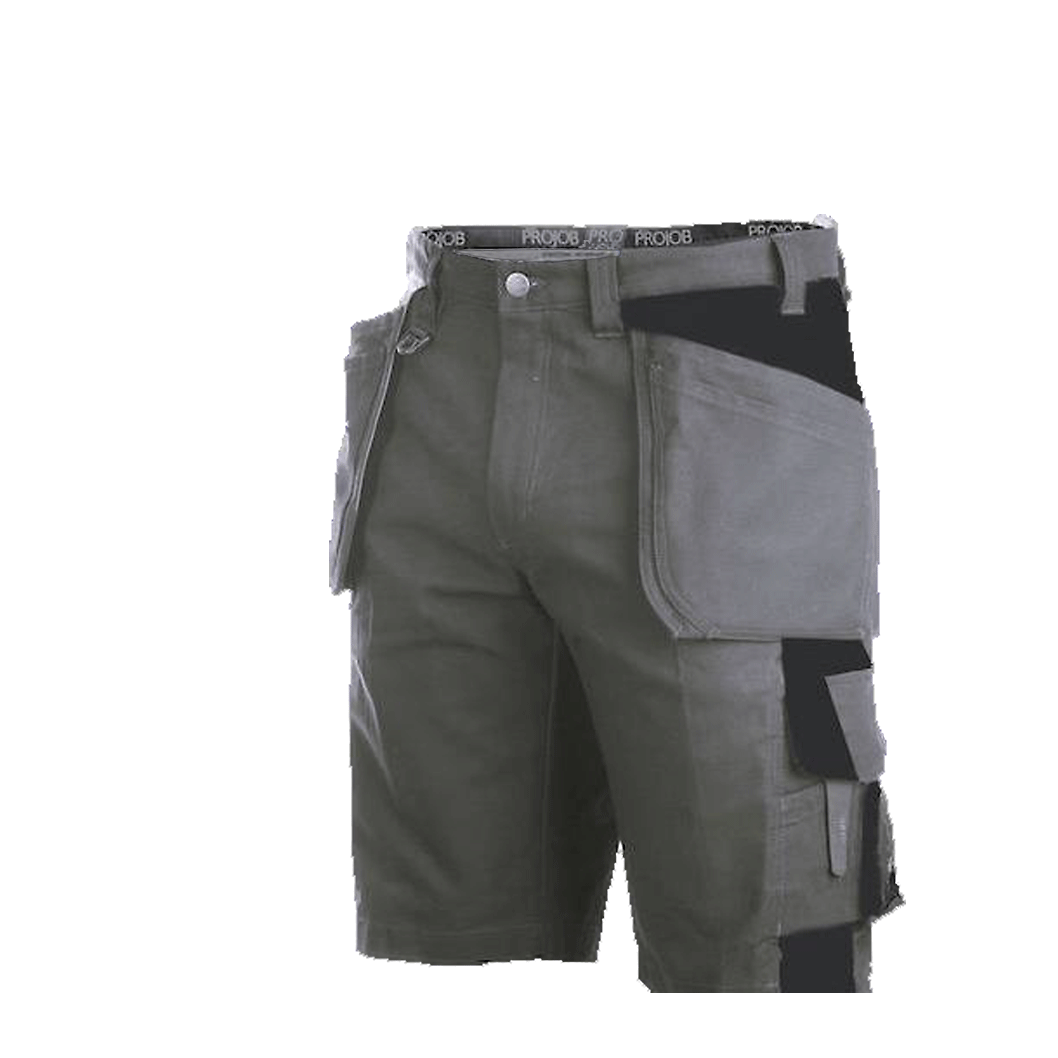 Craftsman shortsit Projob 5527 Harmaa - 2