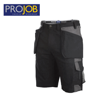 Hantverkshorts Projob 5527 Svart