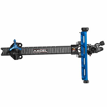 Axcel Sight Achieve XP Pro UHM Diamond Weave Carbon Bar Recurve 9" 