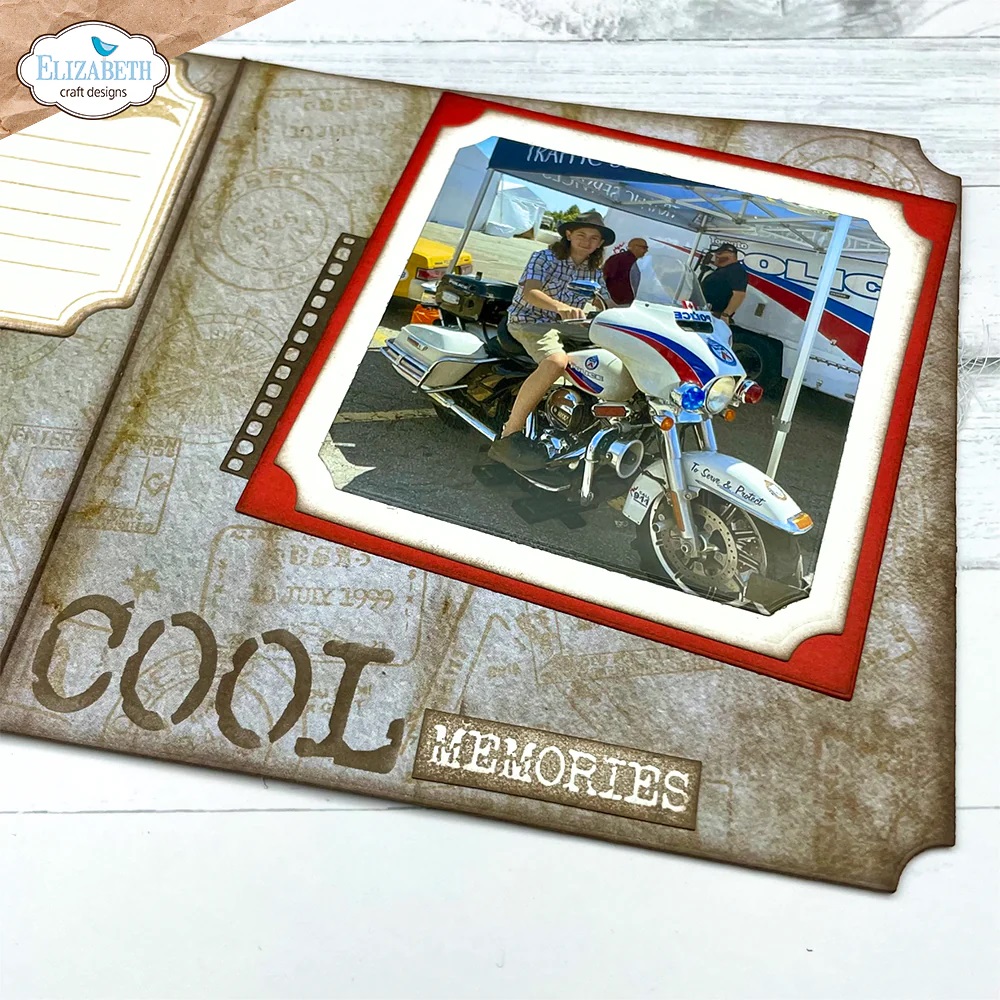 Elizabeth Craft - Journal Stencils 4 - 9