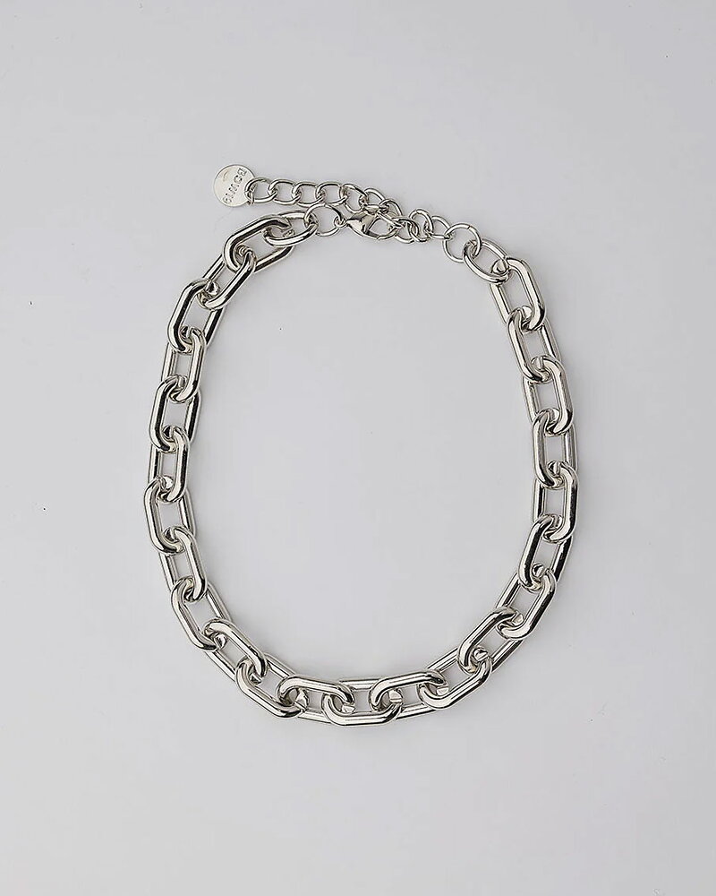 Halsband Samantha silverlänk
