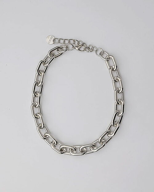 Halsband Samantha silverlänk