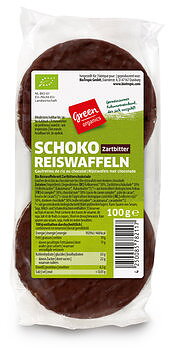 Riskakor Mörk Choklad 100g Green Eko