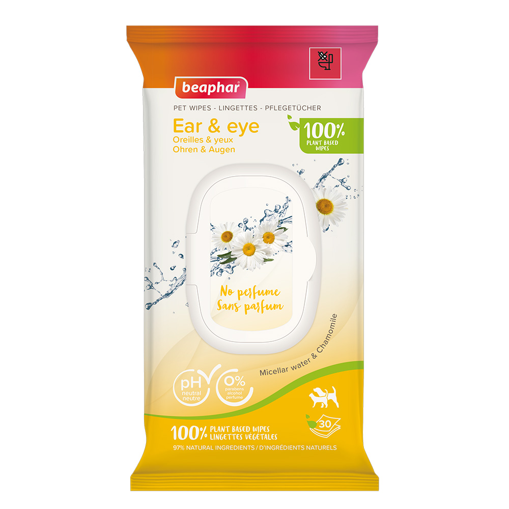 Beaphar Pet Wipes Ear & Eye