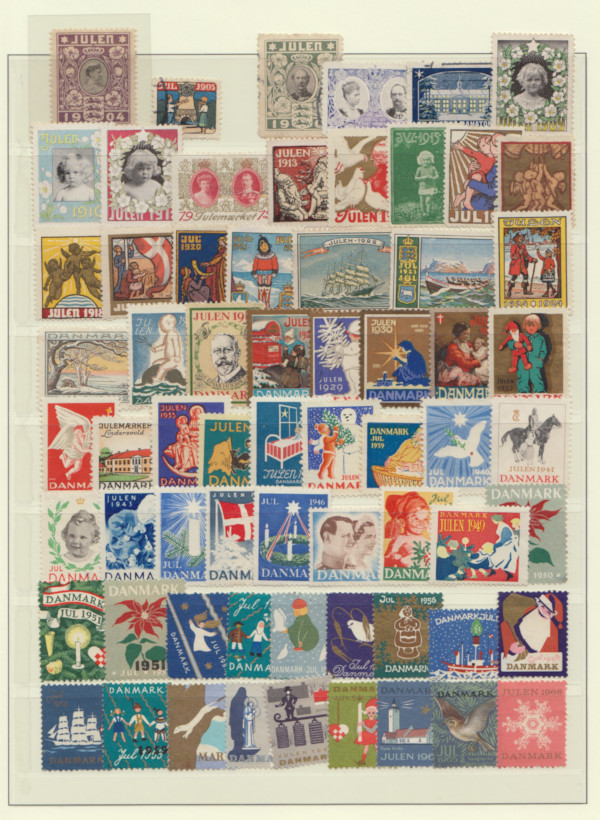 Samling julmärken 1904-1983 - 5