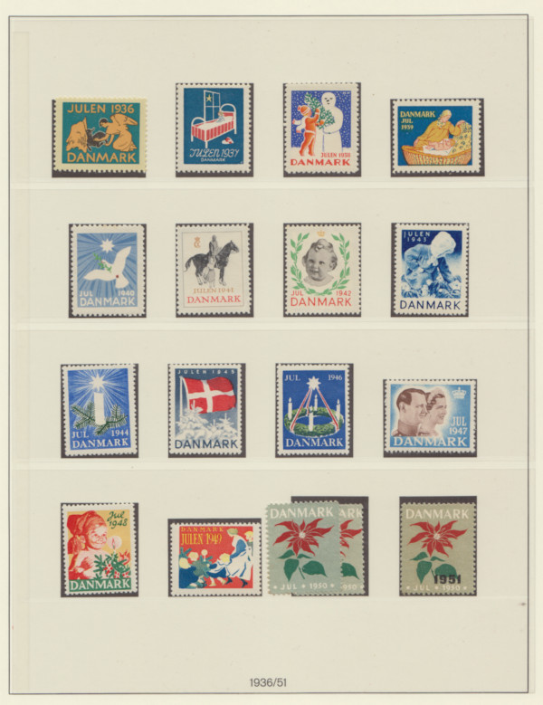 Samling julmärken 1904-1983 - 3