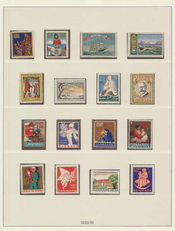 Samling julmärken 1904-1983 - 2