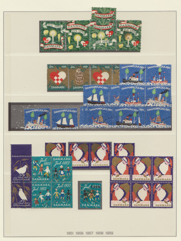 Samling julmärken 1904-1983 - 4