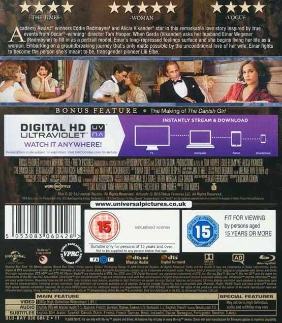 Danish Girl (Blu-ray) - 2
