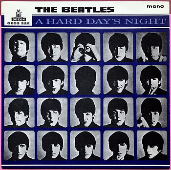 BEATLES - A hard days night +3 Mismatch Swe EP 1964