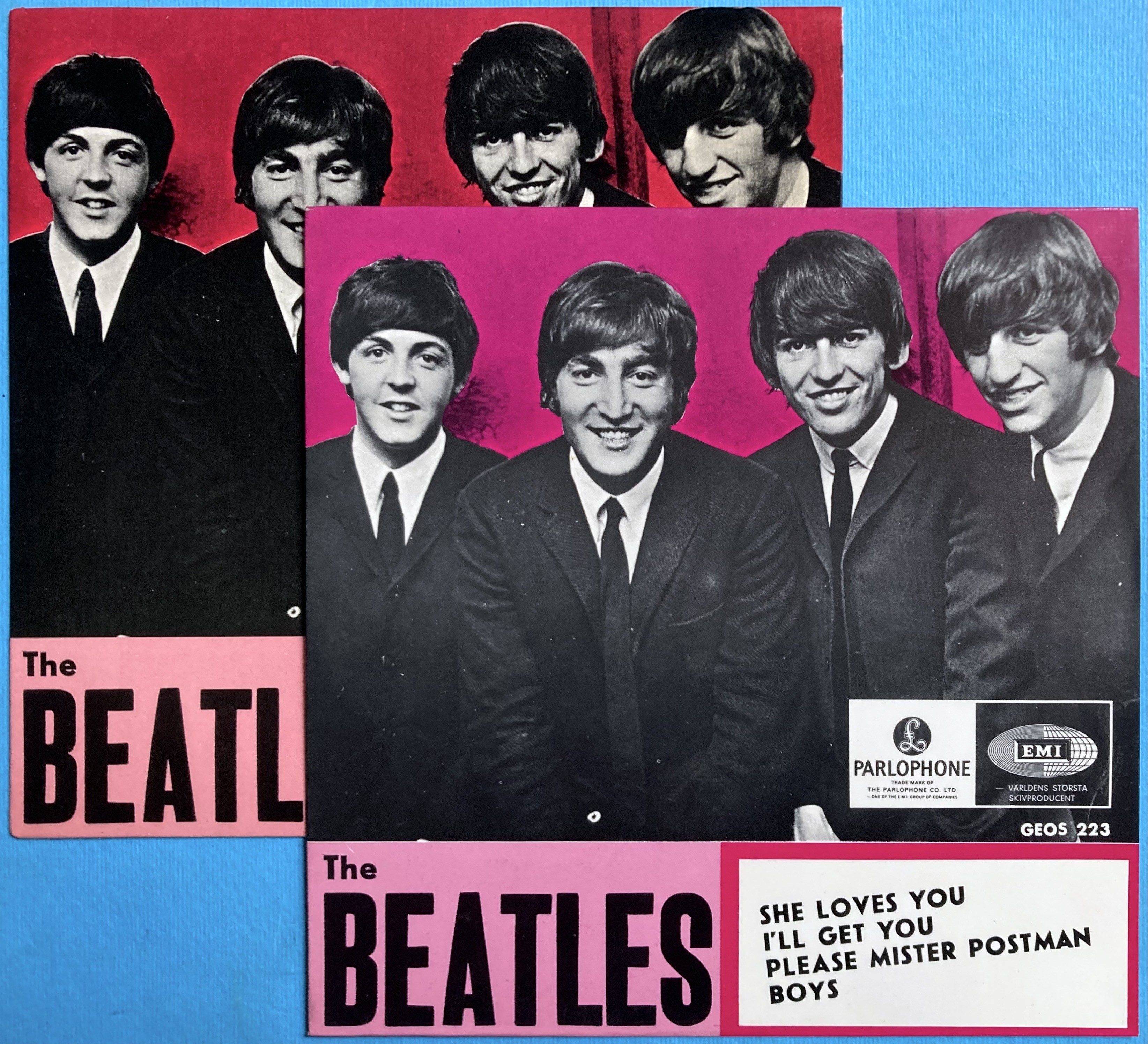 BEATLES - She loves you +3 Swe EP 1964 - 5