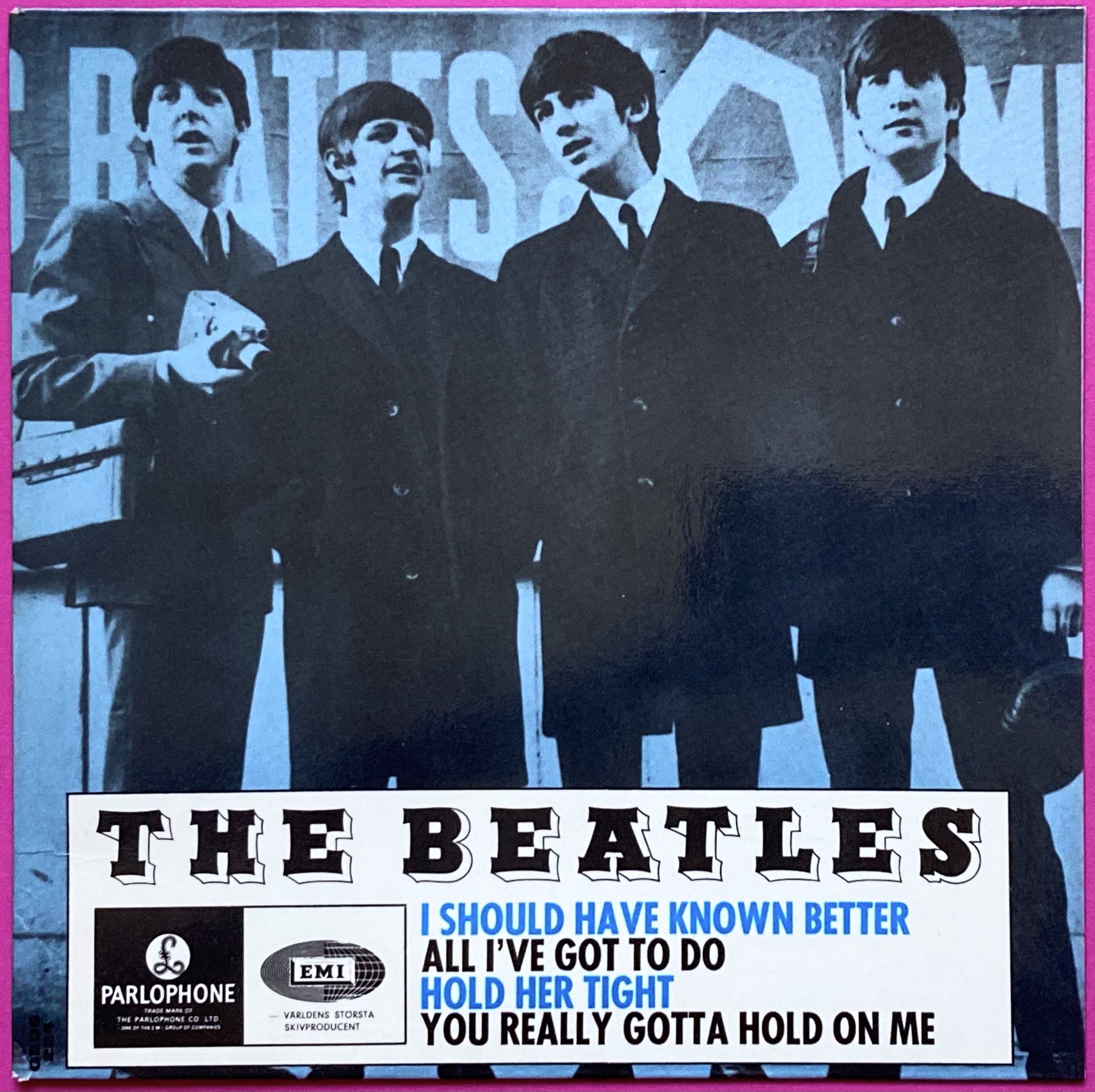 BEATLES - I should have known better +3 Swe EP 1964
