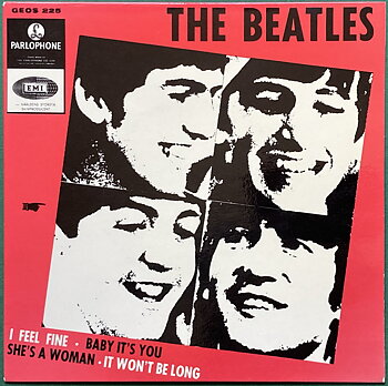 BEATLES - I feel fine +3 Swe EP 1964