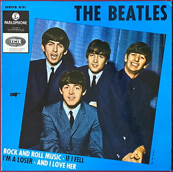 BEATLES - Rock and roll music +3 Swe EP 1965