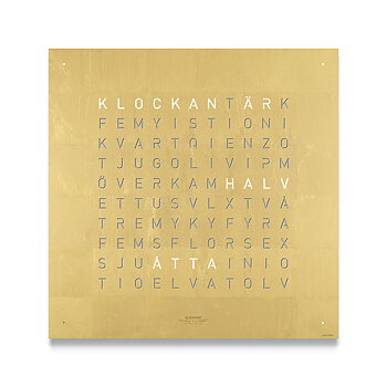 QT4SEGD Qlocktwo Earth 45, Creator's Edition Gold