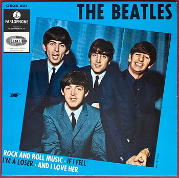 BEATLES - Rock and roll music +3 Swe EP 1965