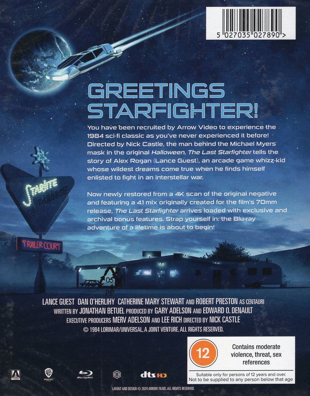 Last Starfighter (Limited Edition) (ej svensk text) (Blu-ray) - 2