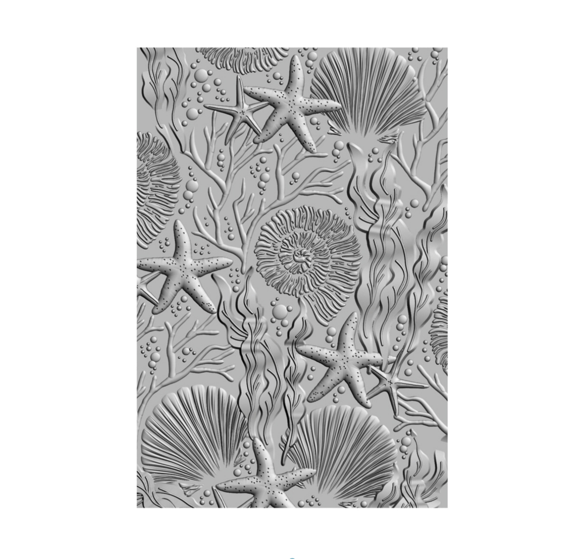  Sizzix 3-D Textured Impressions Embossing Folder - Under the Sea  by Kath Breen - 2
