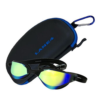 Swimgoggles Flow Isha Elite Gold Mirror - Lane 4