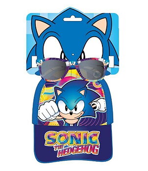 Sonic Keps och solglasögon till barn Hedgehog