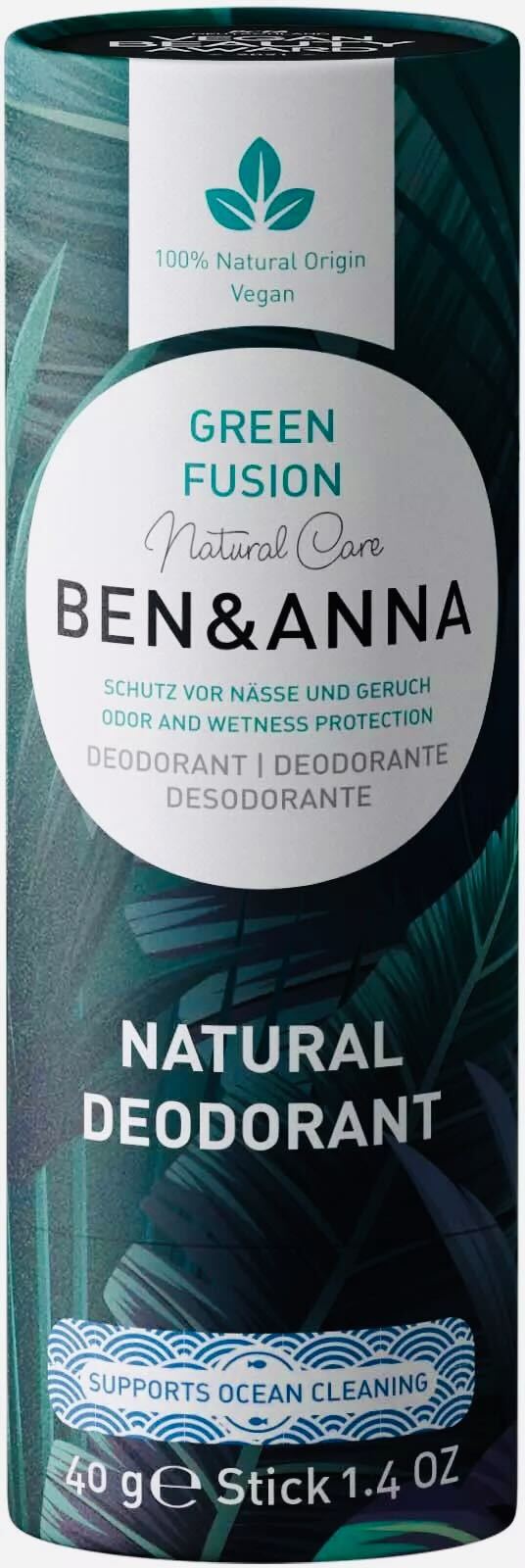Deo Green Fusion 40g Ben & Anna
