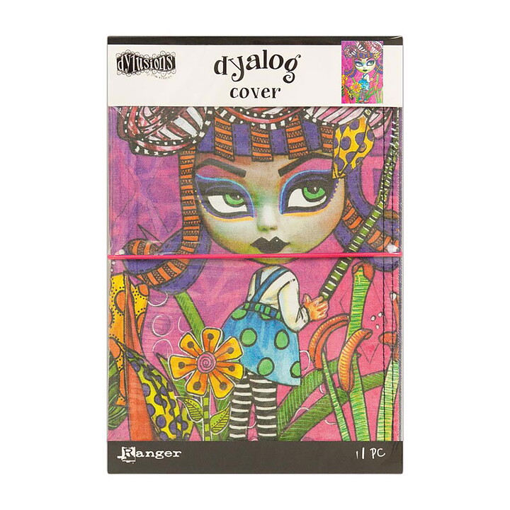 Ranger Dyan Reaveley's Dylusions Dyalog Canvas Printed Cover Believe