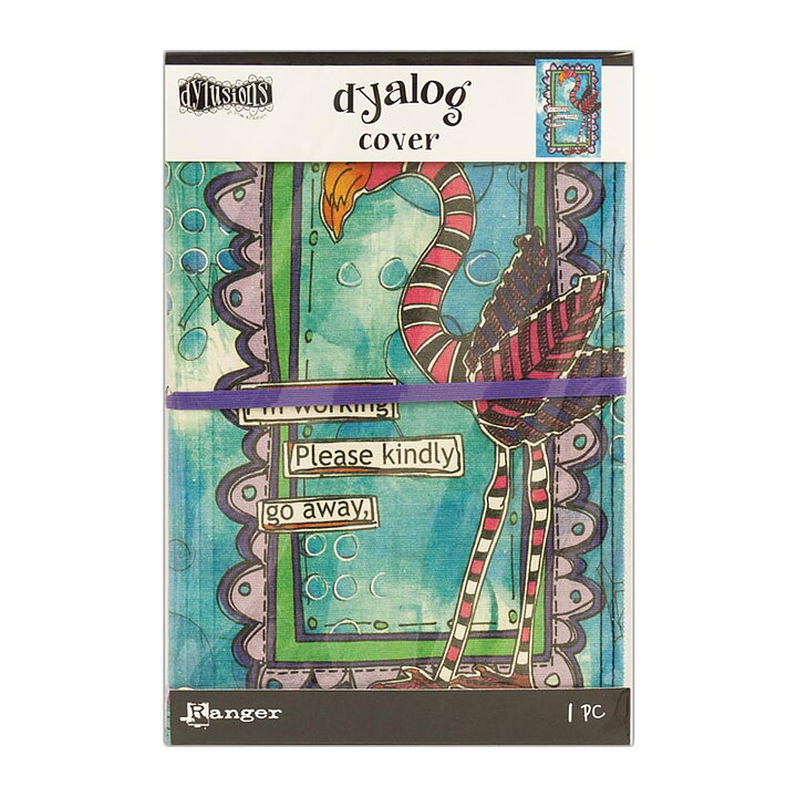Ranger Dyan Reaveley's Dylusions Dyalog Canvas Printed Cover 1