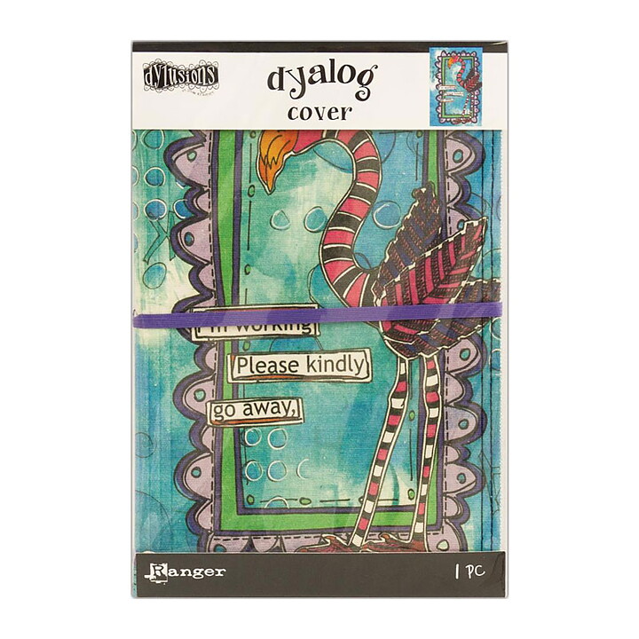 Ranger Dyan Reaveley's Dylusions Dyalog Canvas Printed Cover 1