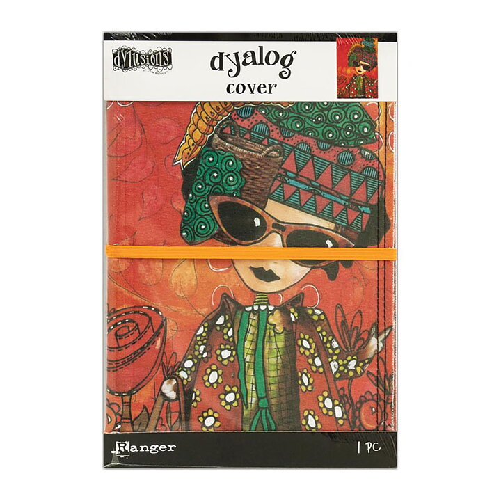 Ranger Dyan Reaveley's Dylusions Dyalog Canvas Printed Cover 2