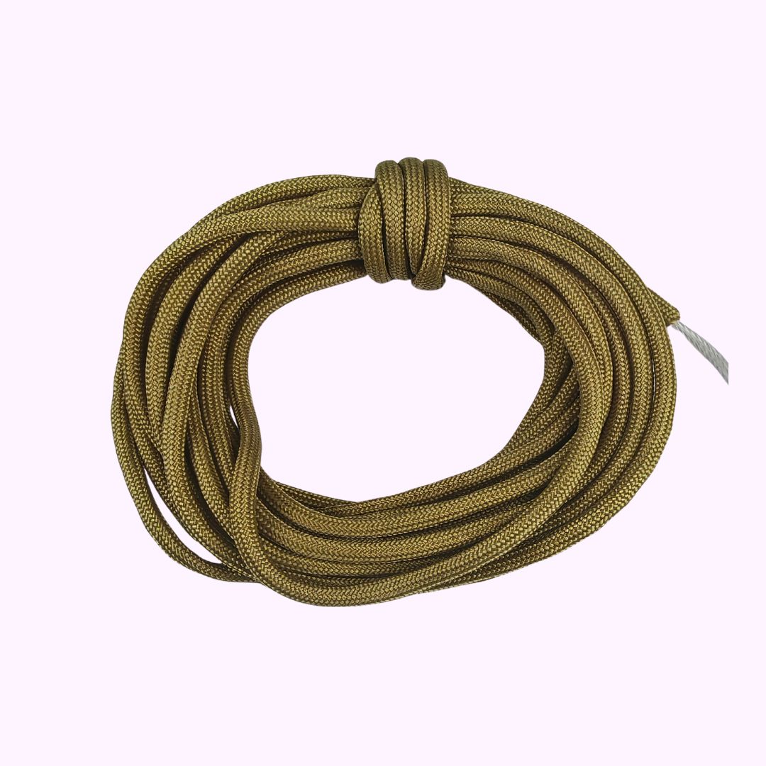 Paracord guldbeige
