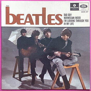 BEATLES - Bad boy +3 Swe EP 1966