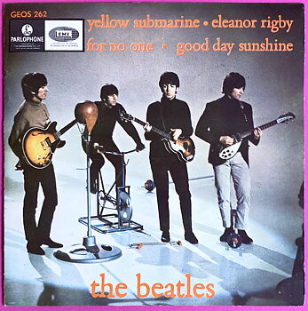 BEATLES - Yellow Submarine +3 Swe EP 1967