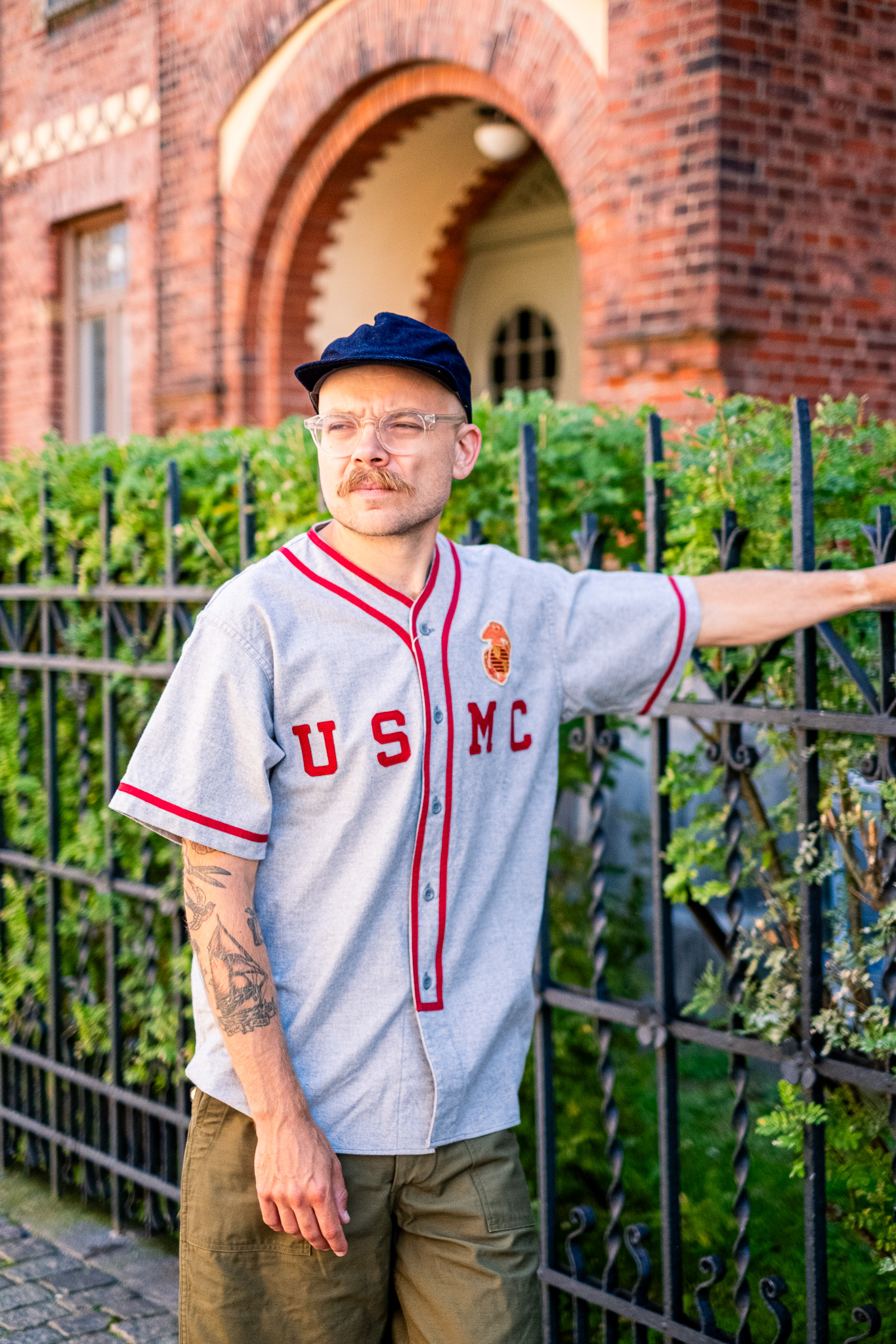 Buzz Rickson's - Baseball Shirt USMC - 6
