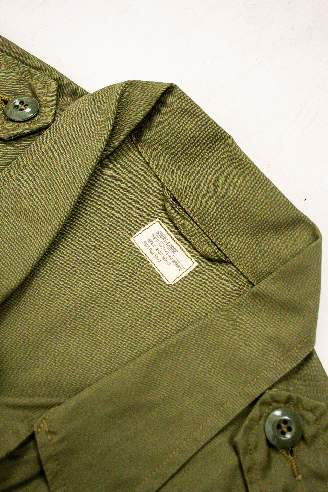 Buzz Rickson's - Coat Men’s Combat Tropical OG Green - 7