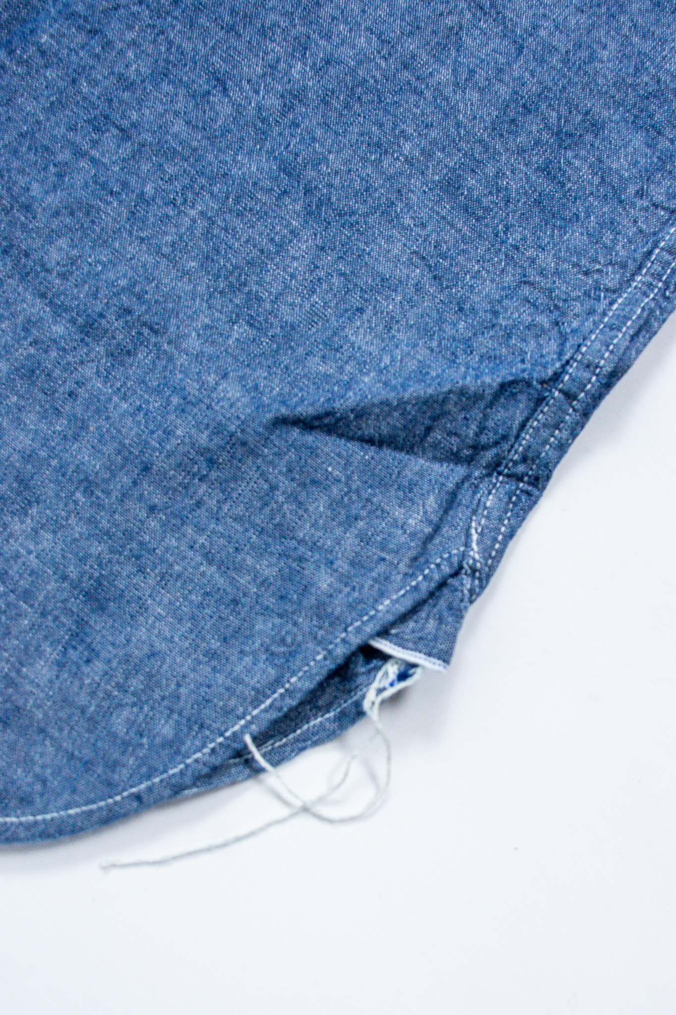 Buzz Rickson’s - Blue Chambray S/S Shirt - 4