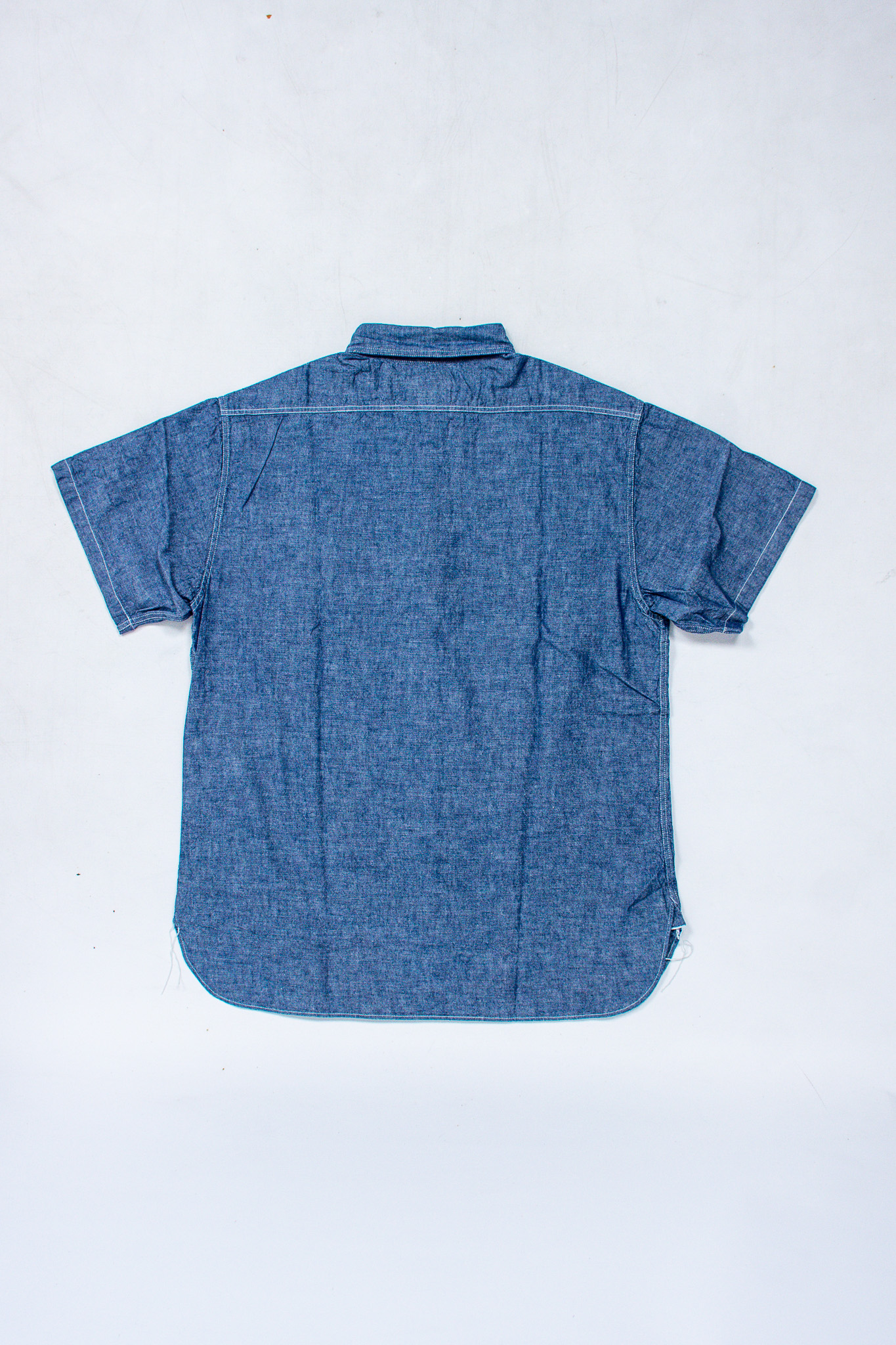 Buzz Rickson’s - Blue Chambray S/S Shirt - 5