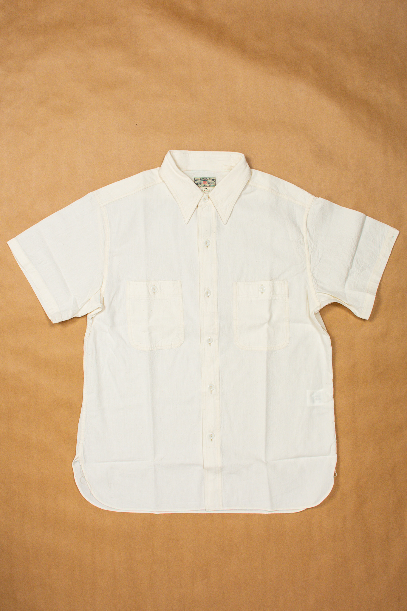 Buzz Rickson’s - Off White Chambray S/S Shirt - 2