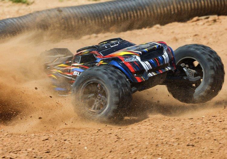 Traxxas Sledge 1/8 Truck 6s Belted Blå - 12