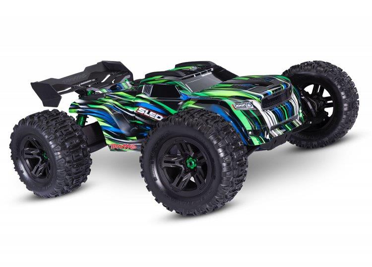 Traxxas Sledge 1/8 Truck 6s Belted Grön