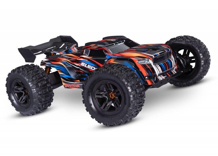 Traxxas Sledge 1/8 Truck 6s Belted Orange