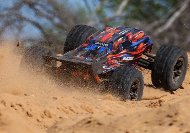 Traxxas Sledge 1/8 Truck 6s Belted Orange - 8