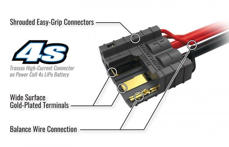 Traxxas EZ-Peak Plus 8A NiMH/LiPo 2-4S Laddare Auto iD - 3