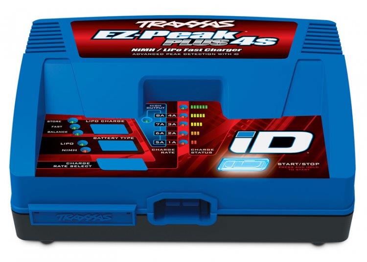 Traxxas EZ-Peak Plus 8A NiMH/LiPo 2-4S Laddare Auto iD - 6