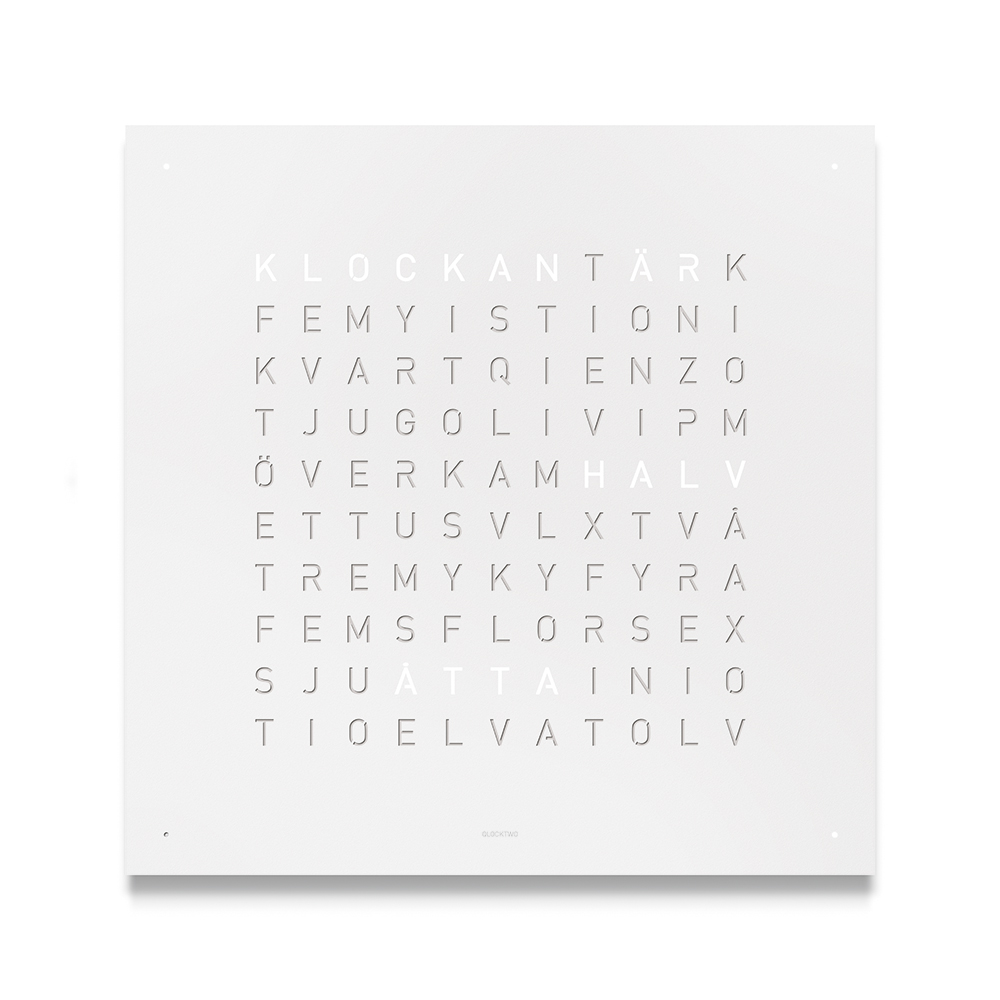 LG4SEWHPC Qlocktwo Earth 90, Steel Series White Pepper