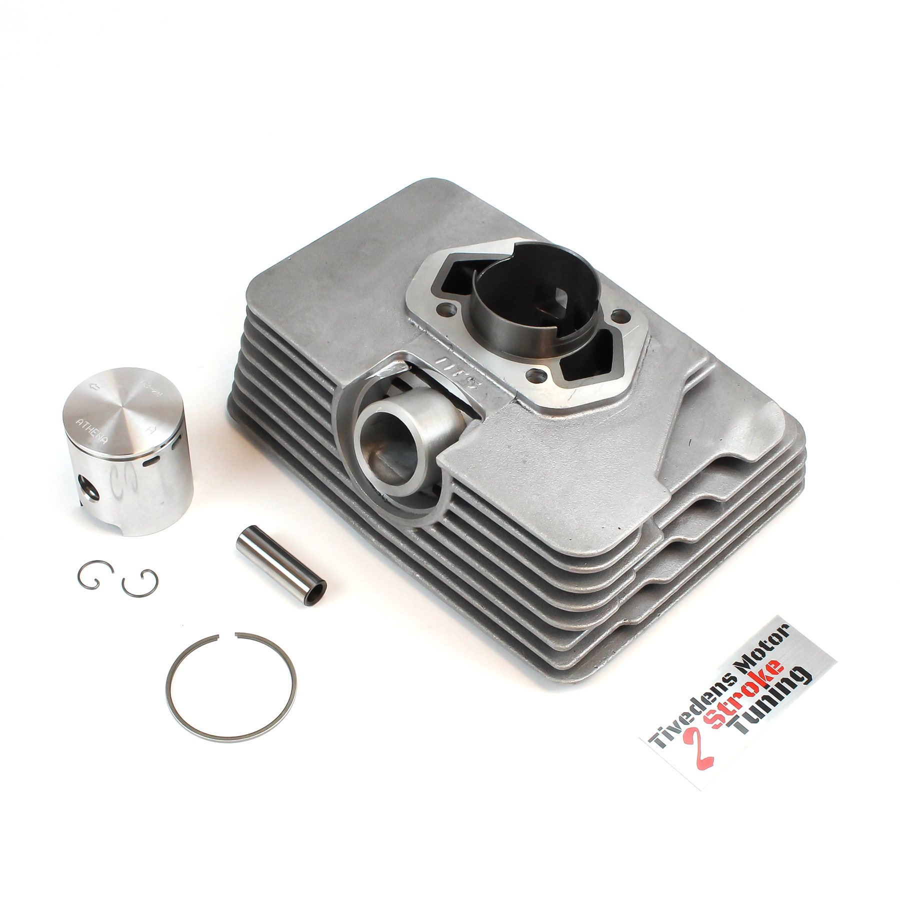 Cylinder Zundapp Supertherm, 45mm,ST1 - Portet og bearbejdet af Tiveden motor, 11+hk - 3