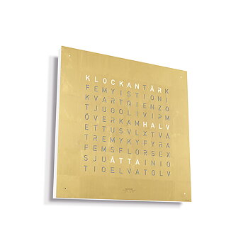 LG4SEGD Qlocktwo Earth 90, Creator's Edition Gold